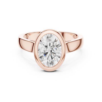 Oval Embrace Diamond Ring
