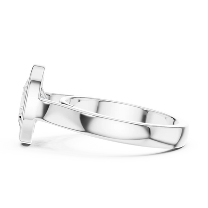 Oval Embrace Diamond Ring