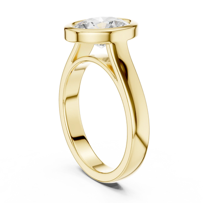 Oval Embrace Diamond Ring