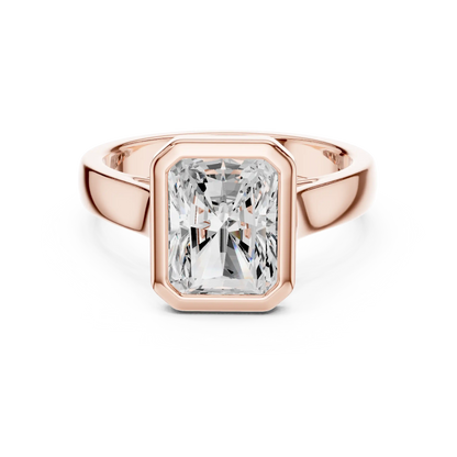 Bold Bezel Diamond Ring