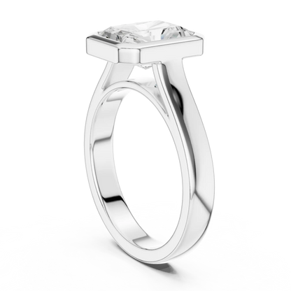 Bold Bezel Diamond Ring