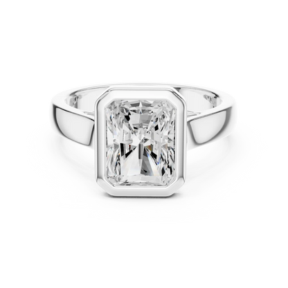 Bold Bezel Diamond Ring