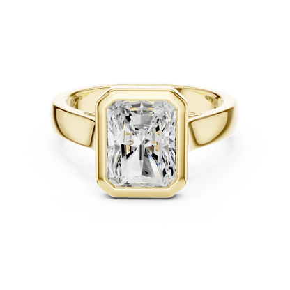 Bold Bezel Diamond Ring