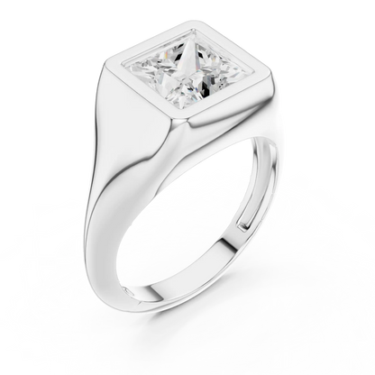 Signet Bold Diamond Ring