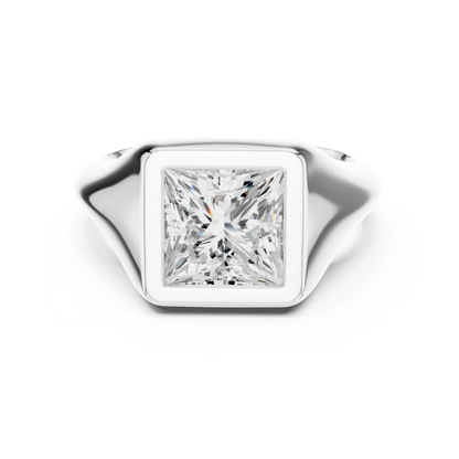 Signet Bold Diamond Ring