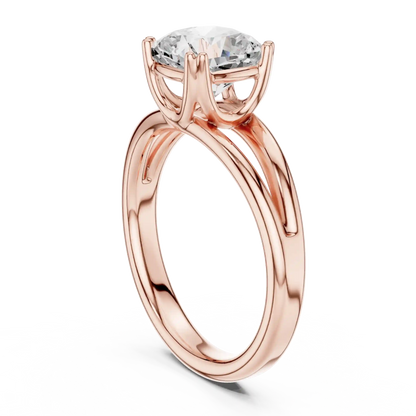 Split Horizon Diamond Ring