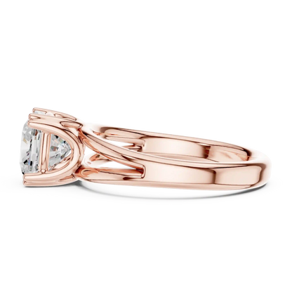 Split Horizon Diamond Ring