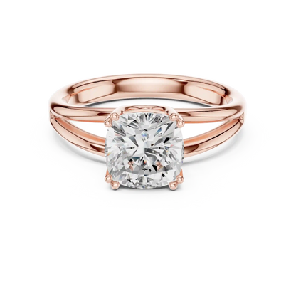 Split Horizon Diamond Ring