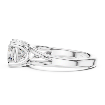 Split Horizon Diamond Ring