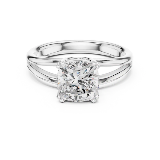 Split Horizon Diamond Ring