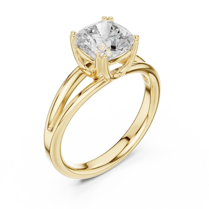 Split Horizon Diamond Ring