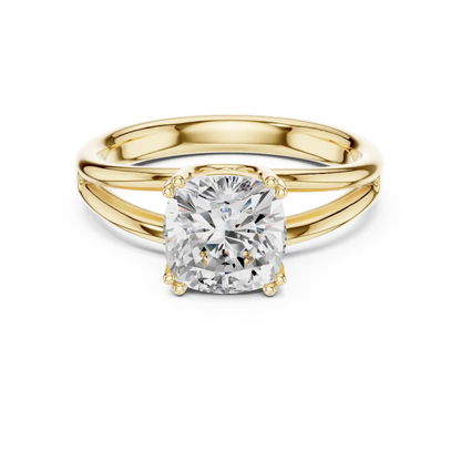 Split Horizon Diamond Ring