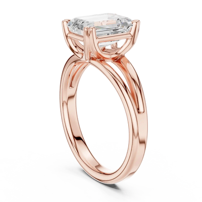 Split Stem Diamond Ring
