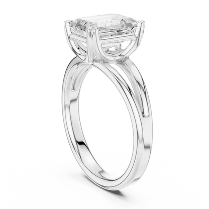 Split Stem Diamond Ring
