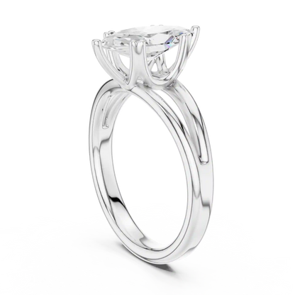 Split Shank Diamond Ring