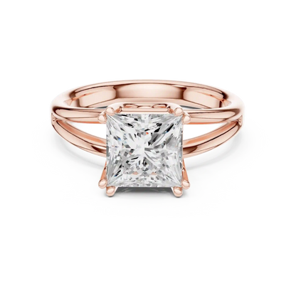 Split Band Diamond Ring