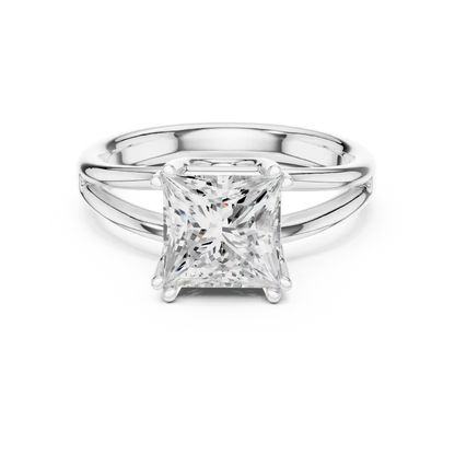 Split Band Diamond Ring