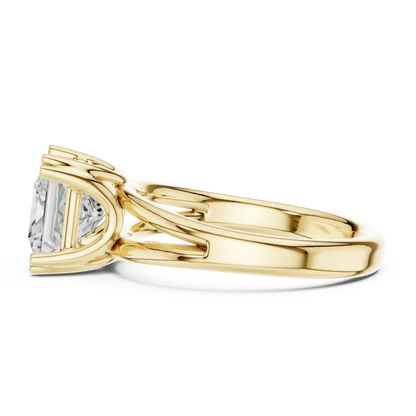Split Band Diamond Ring