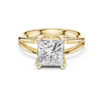 Split Band Diamond Ring