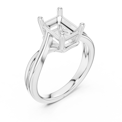 Solene Twine Diamond Ring