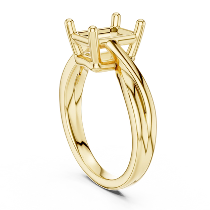 Solene Twine Diamond Ring