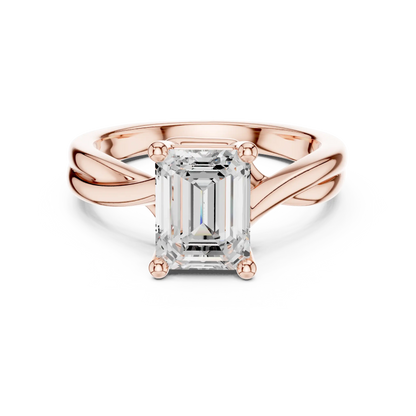 Solene Twine Diamond Ring