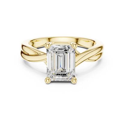 Solene Twine Diamond Ring