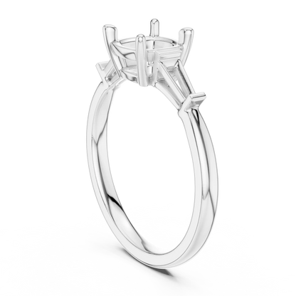 Tapered Vow Diamond Ring