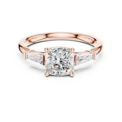 Tapered Vow Diamond Ring