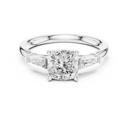 Tapered Vow Diamond Ring
