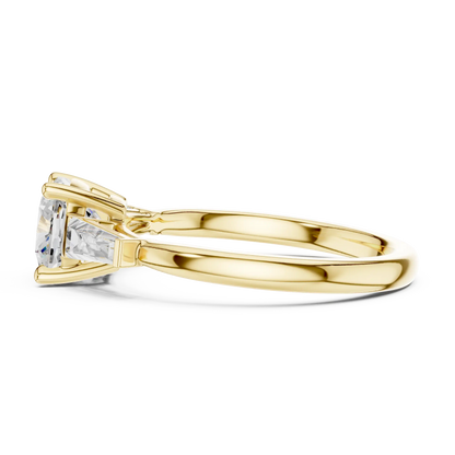 Tapered Vow Diamond Ring