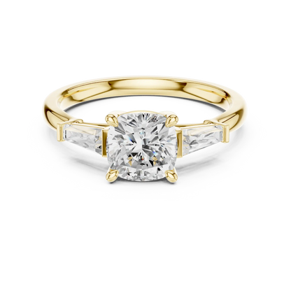 Tapered Vow Diamond Ring
