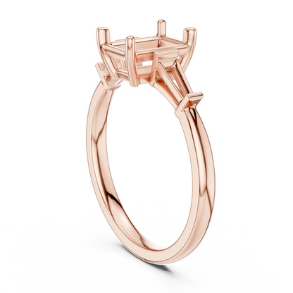 Tapered Reverie Diamond Ring