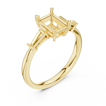 Tapered Reverie Diamond Ring