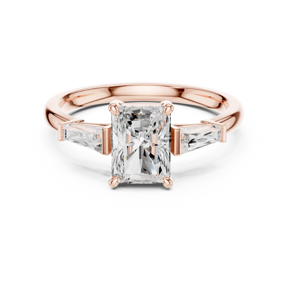 Tapered Reverie Diamond Ring