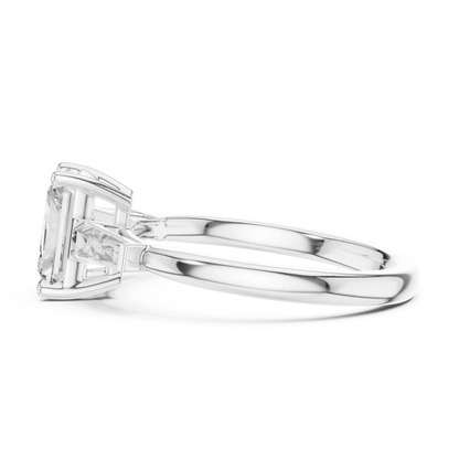 Tapered Reverie Diamond Ring