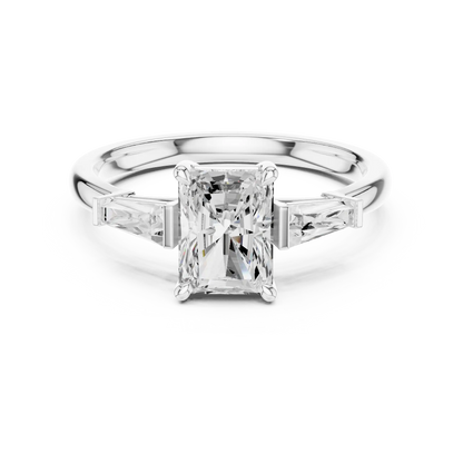 Tapered Reverie Diamond Ring