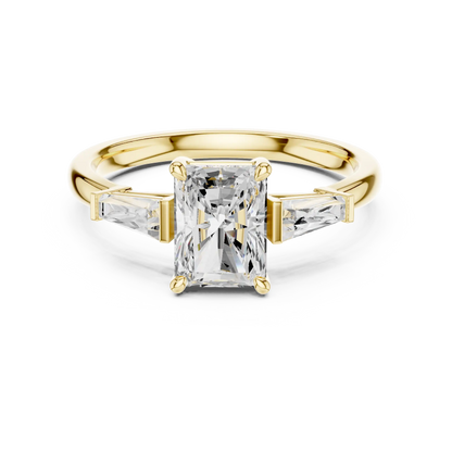 Tapered Reverie Diamond Ring