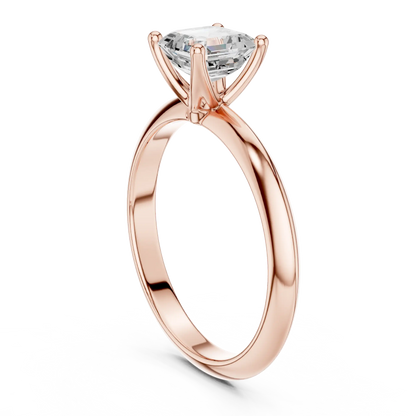 Octagon Diamond Ring