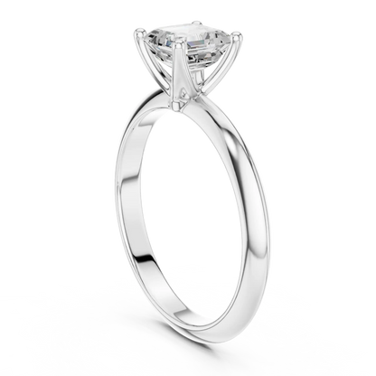 Octagon Diamond Ring