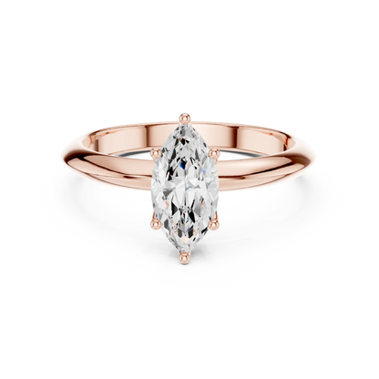 Slim Points Diamond Ring