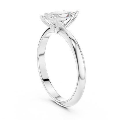 Slim Points Diamond Ring