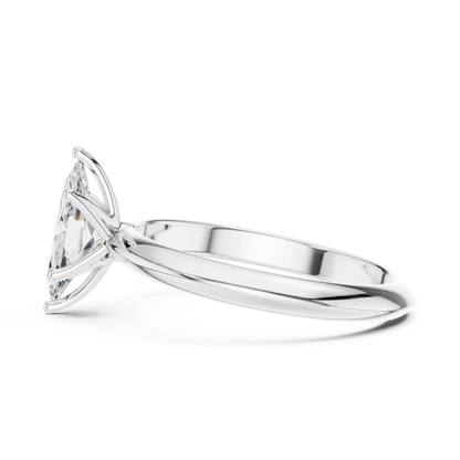 Slim Points Diamond Ring