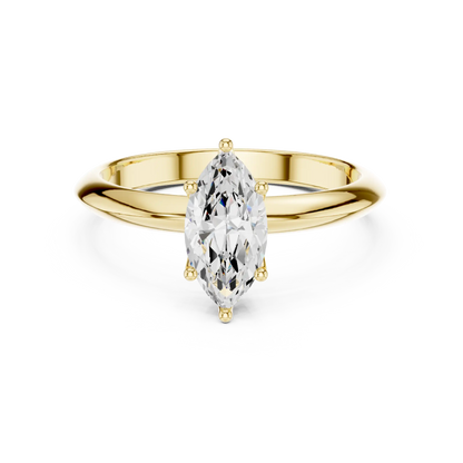 Slim Points Diamond Ring