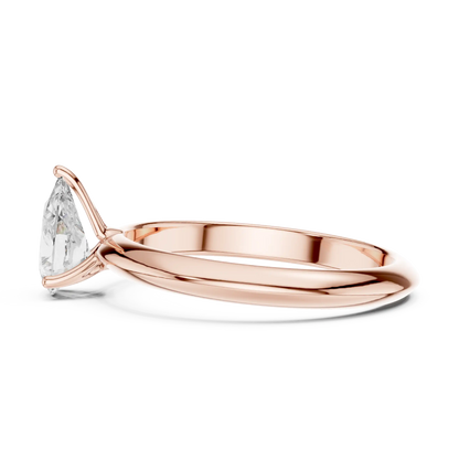 Quiet Drop Diamond Ring