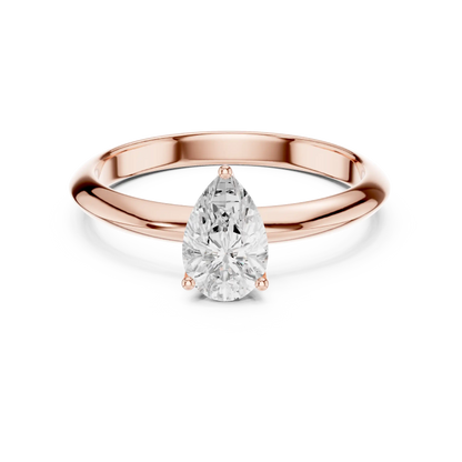 Quiet Drop Diamond Ring