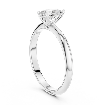 Quiet Drop Diamond Ring