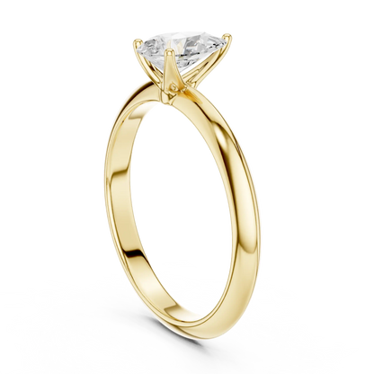 Quiet Drop Diamond Ring