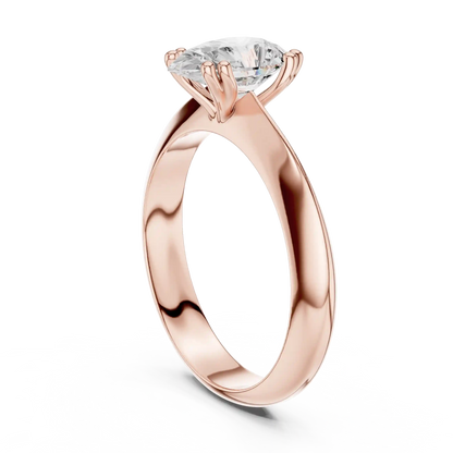 Pear Whisper Vow Diamond Ring