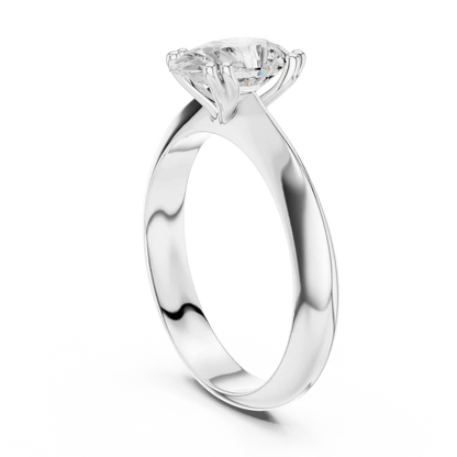 Pear Whisper Vow Diamond Ring